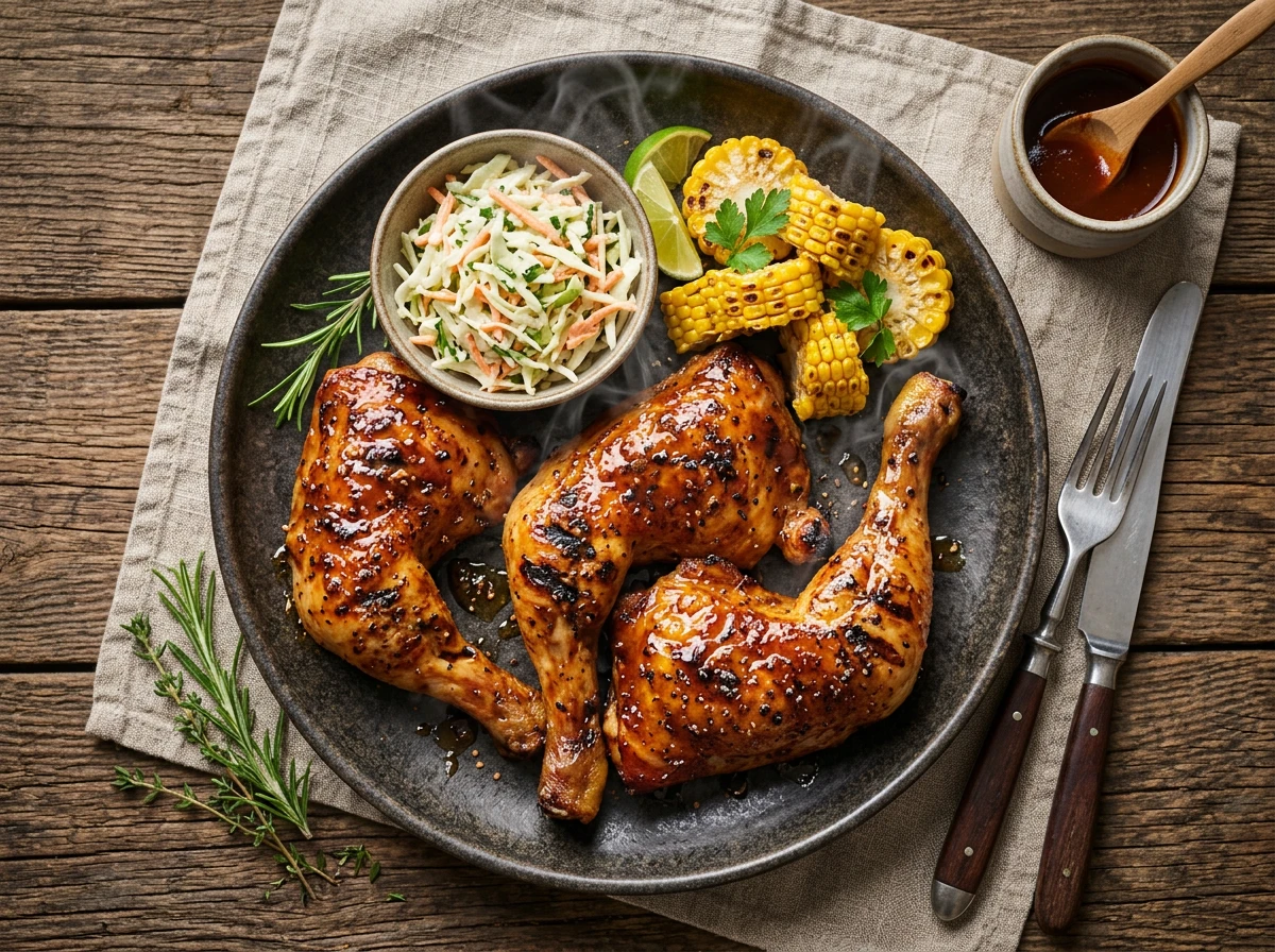 Sweet Maple Barbecue Chicken