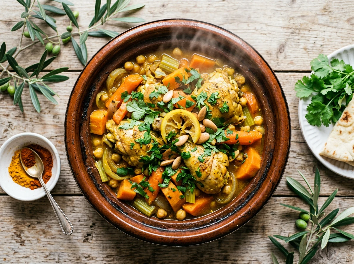 Chicken and Sweet Potato Tagine