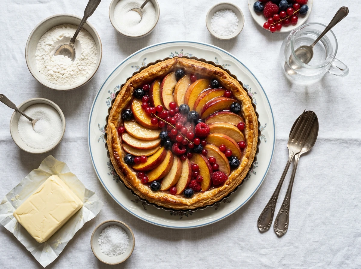 Tartes de fruits à l'Anglaise