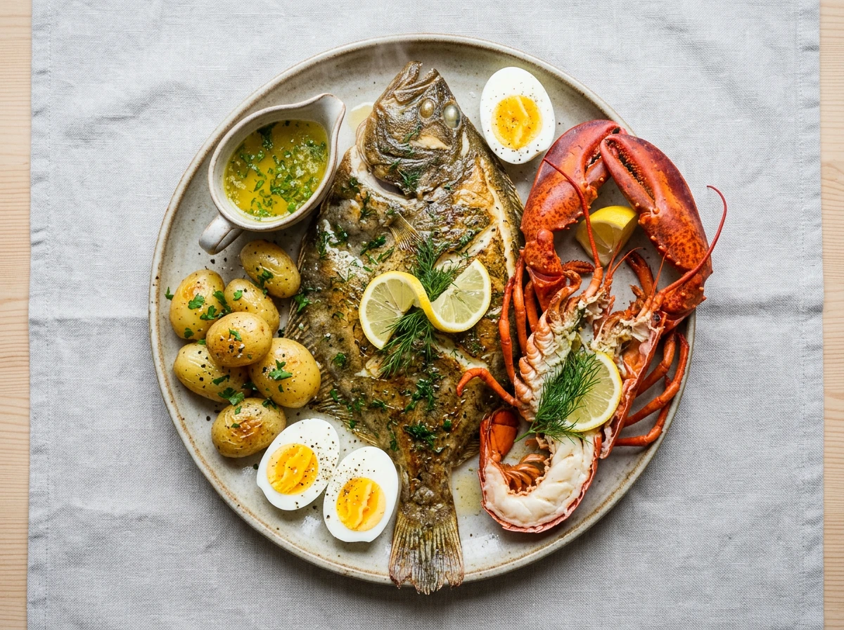 Turbotin auf holländische Art