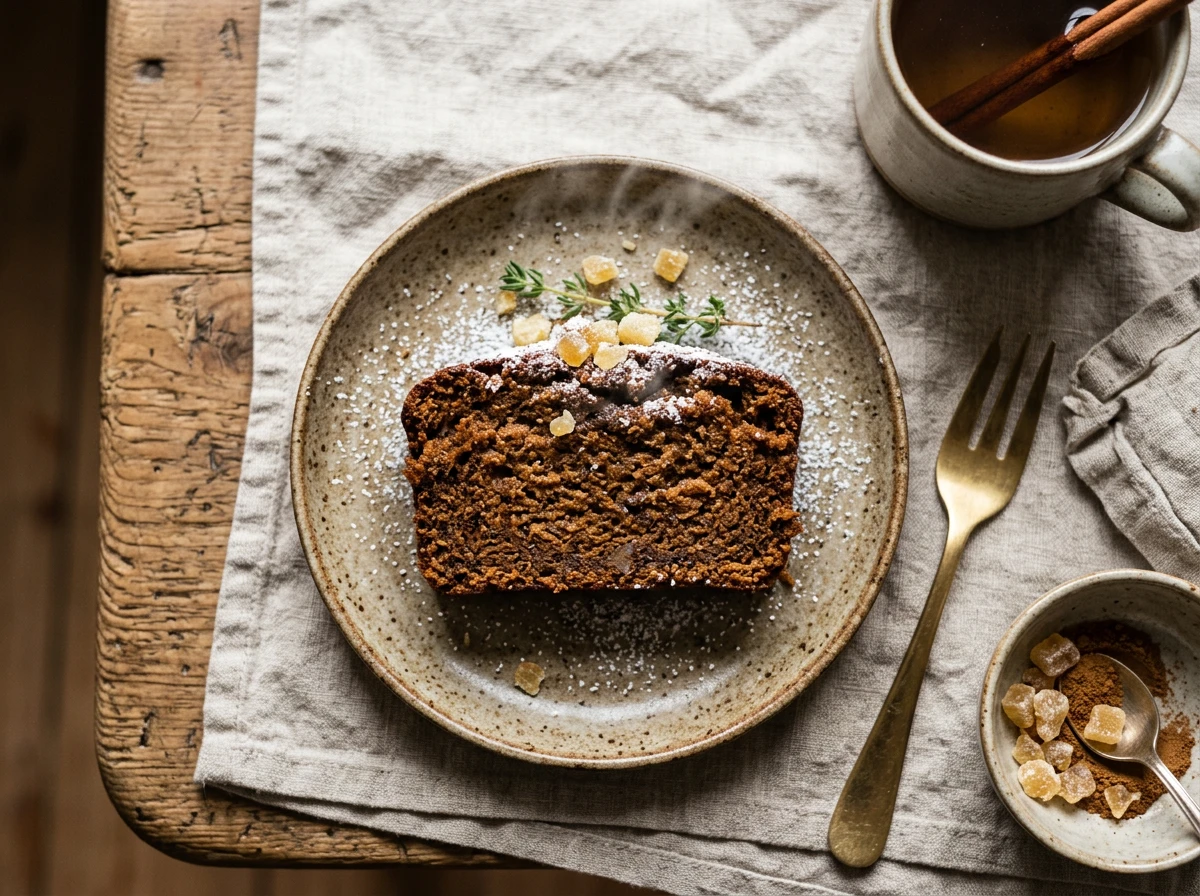 Veganer Gingerbread-Kuchen
