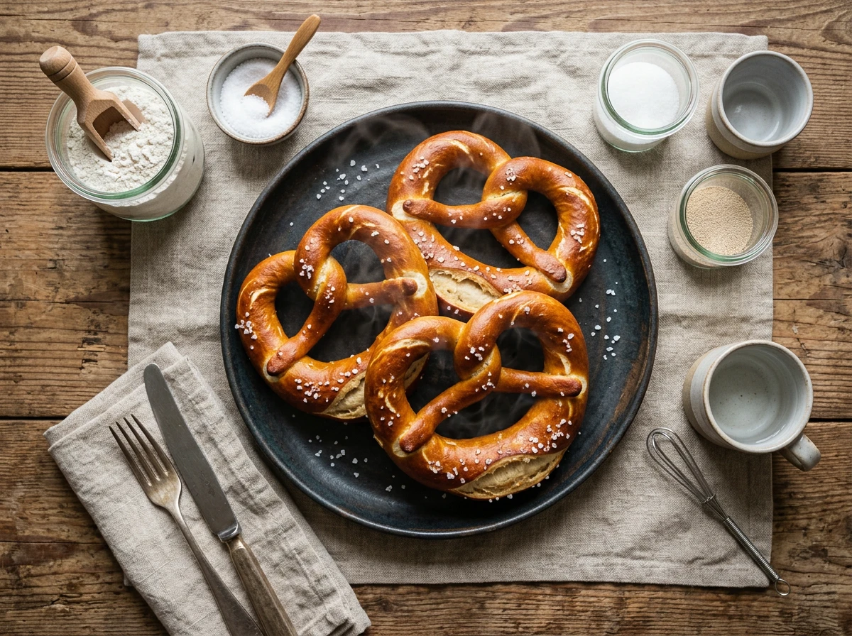 Weiche Pretzeln