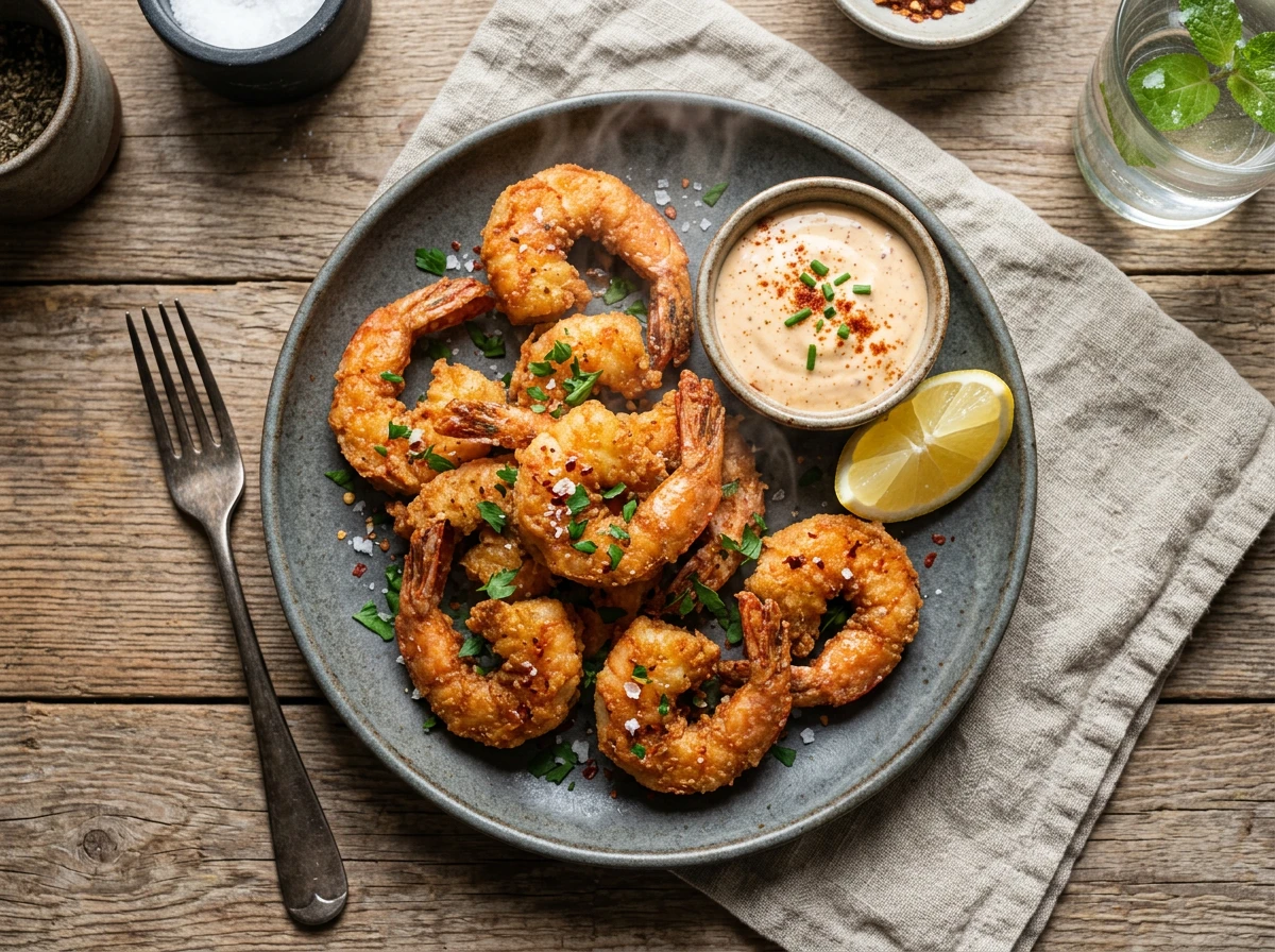 Tangy Fried Shrimp