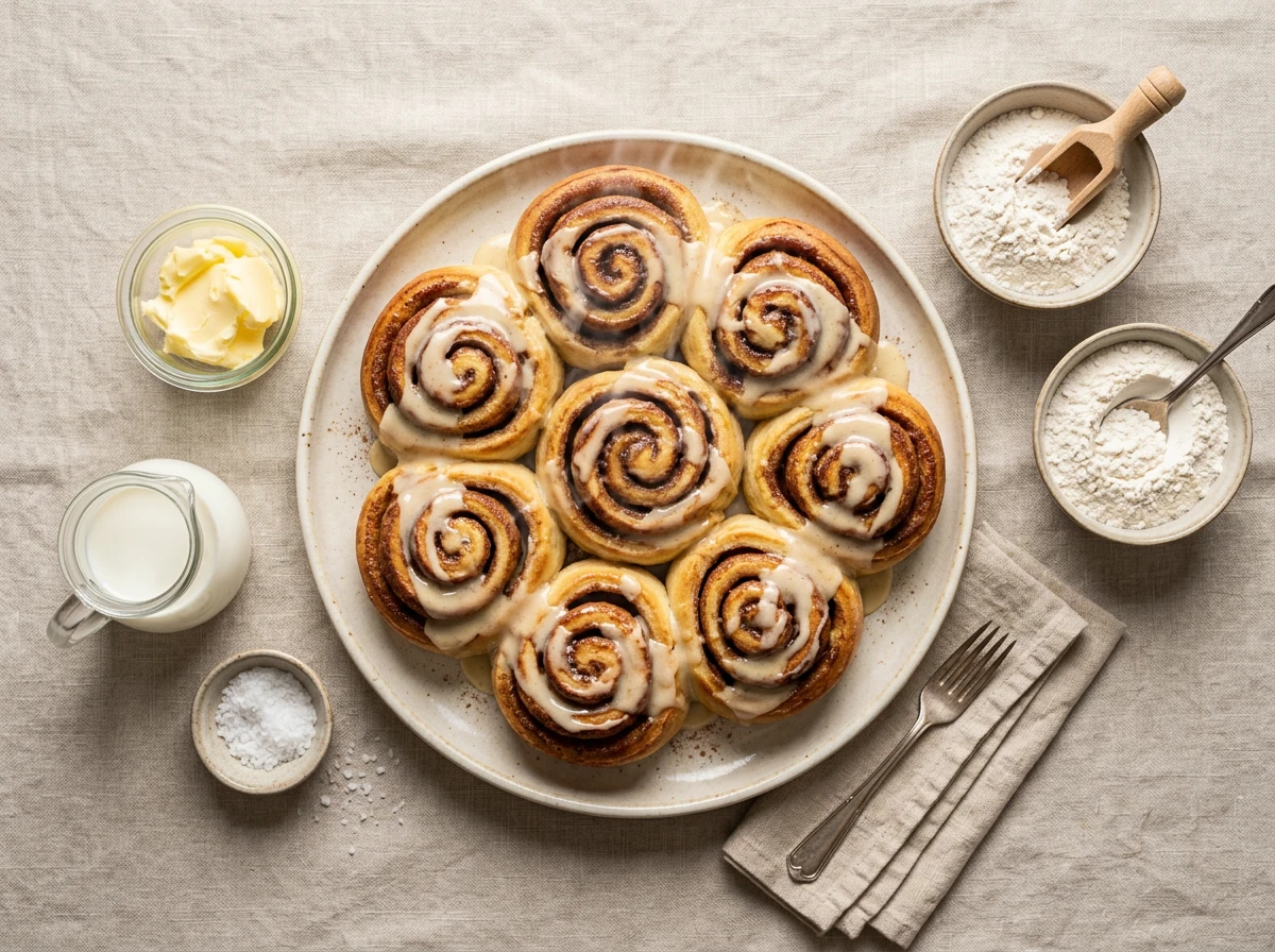 Zimtschnecken (Cinnamon Buns)