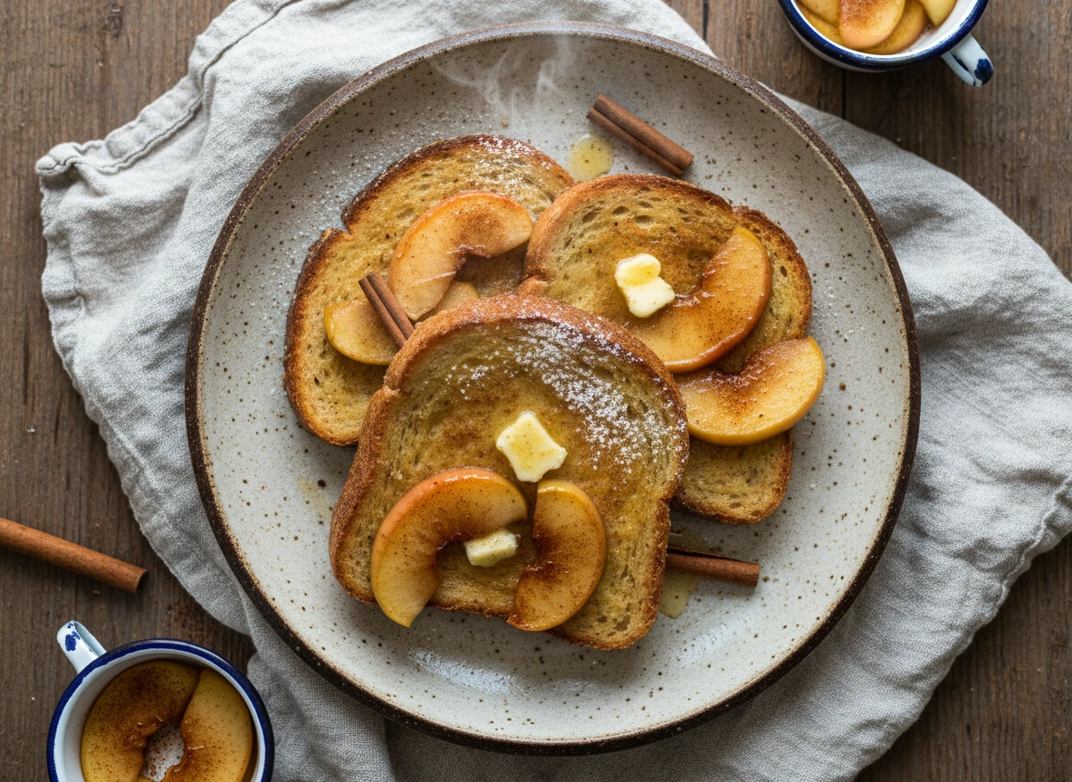 Armer Ritter mit Apfel-Zimt