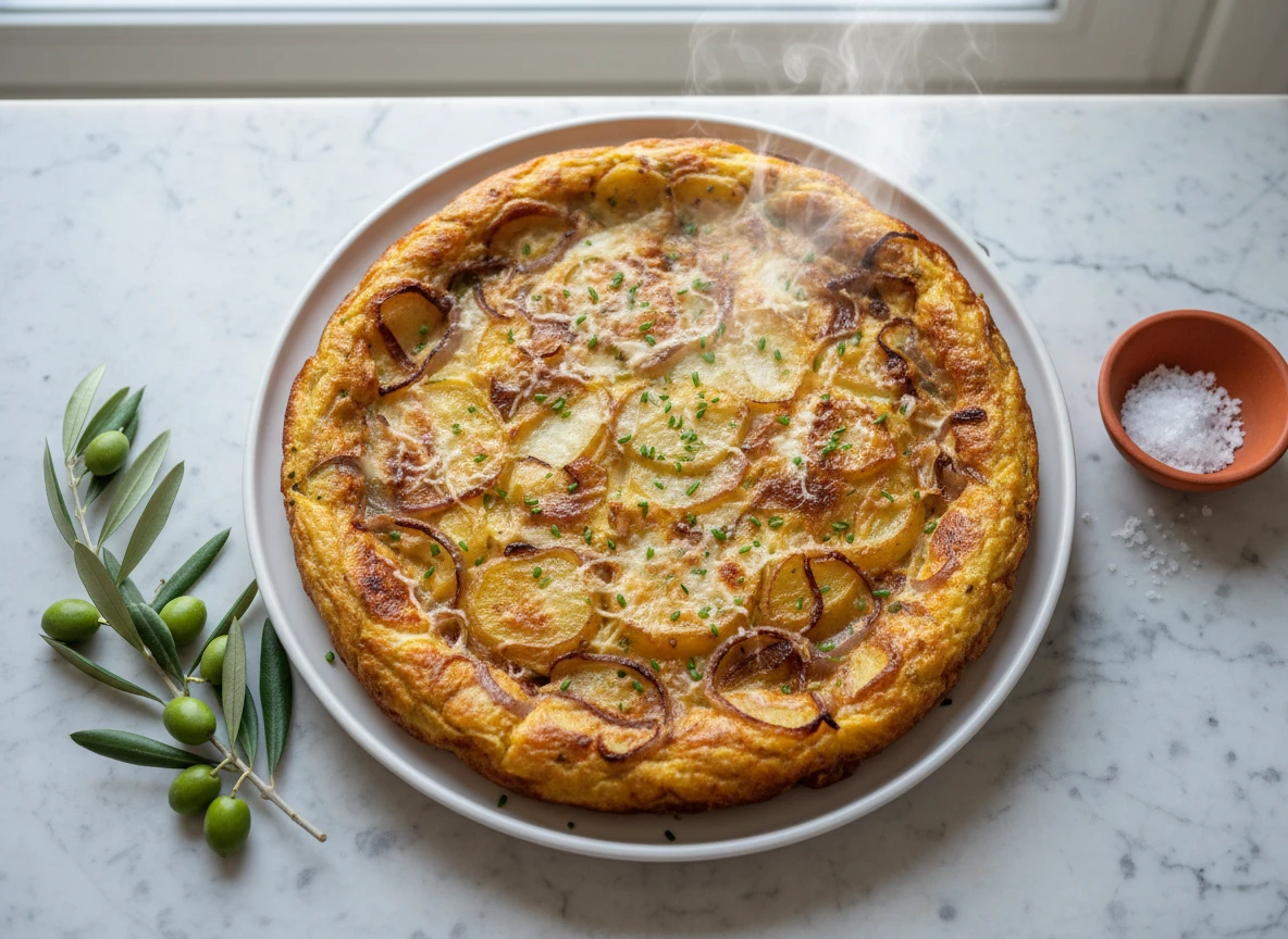 Potato and Onion Frittata